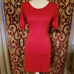 Red dress